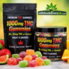 1000mg THC Gummies UK premium extra strength fruit edibles