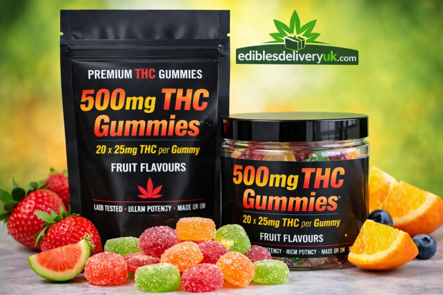 500mg THC Gummies UK 500mg THC Gummies UK