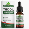 500mg THC oil UK premium cannabis tincture bottle