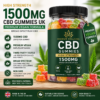 High Strength 1500mg CBD Gummies UK – Premium Vegan Formula