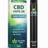 1000 Puff Disposable CBD Vape UK – Premium Broad Spectrum CBD Vape