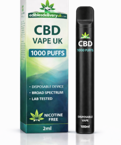 1000 Puff Disposable CBD Vape UK – Premium Broad Spectrum CBD Vape