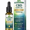 1000mg CBD Vape UK High Strength Broad Spectrum Cannabidiol Vape Oil 10ml