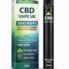 1500 Puff Disposable CBD Vape UK – High Capacity Broad Spectrum CBD Vape