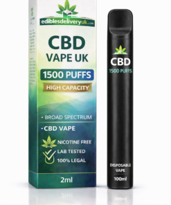 1500 Puff Disposable CBD Vape UK – High Capacity Broad Spectrum CBD Vape