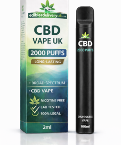 2000 Puff Disposable CBD Vape UK – Buy Long-Lasting CBD Vape Pen