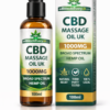 CBD Massage Oil UK 1000mg Broad Spectrum Hemp Oil 100ml | EdiblesDeliveryUK