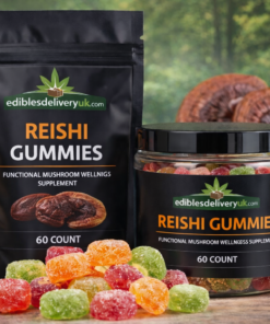 Reishi Gummies UK – Premium Relaxation Mushroom Supplement
